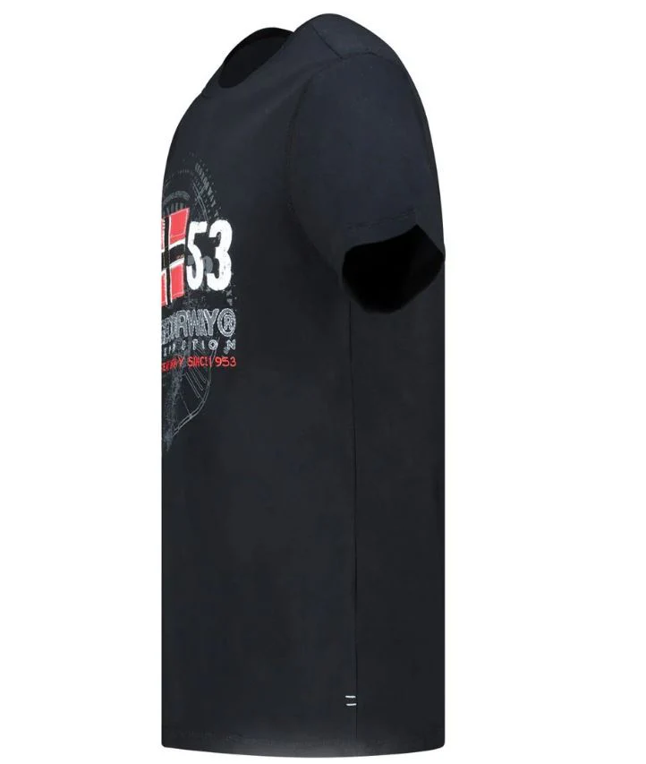 Camiseta Hombre Japigal Negro - Image 3