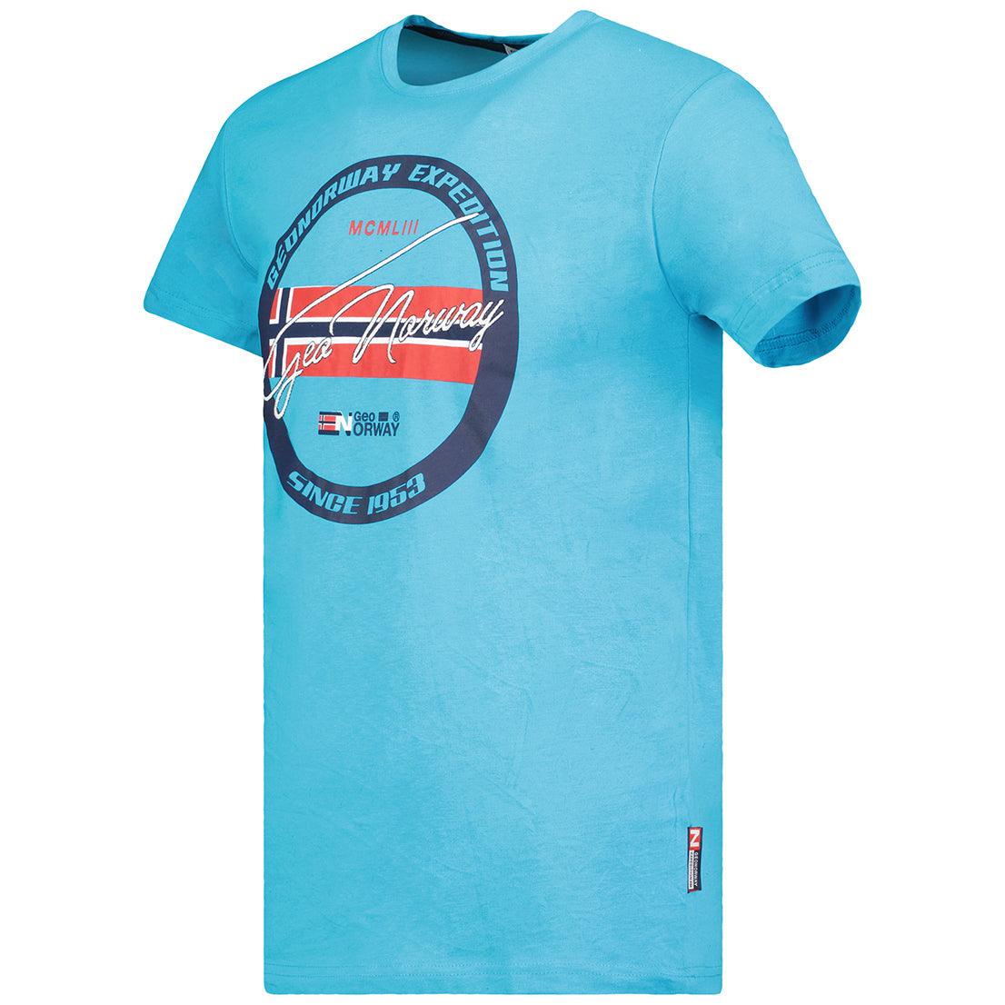 Camiseta Hombre Jaris Turquesa - Image 3