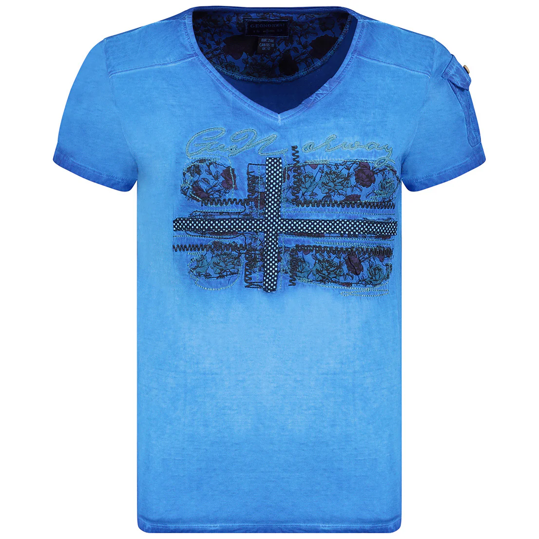 Camiseta De Mujer Jepson  Azul