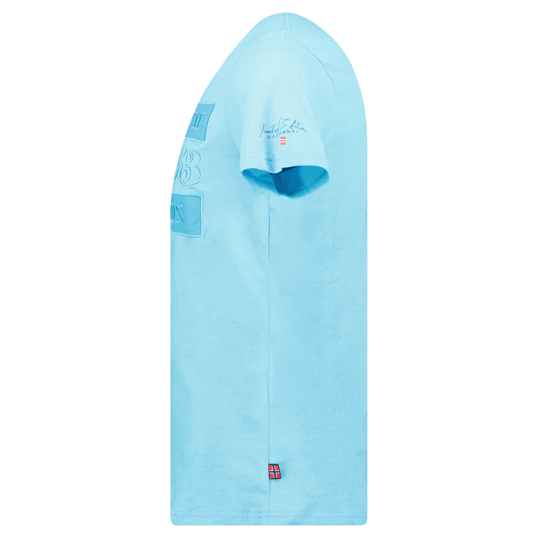 Camiseta Hombre Jimonsen Turquesa - Image 4
