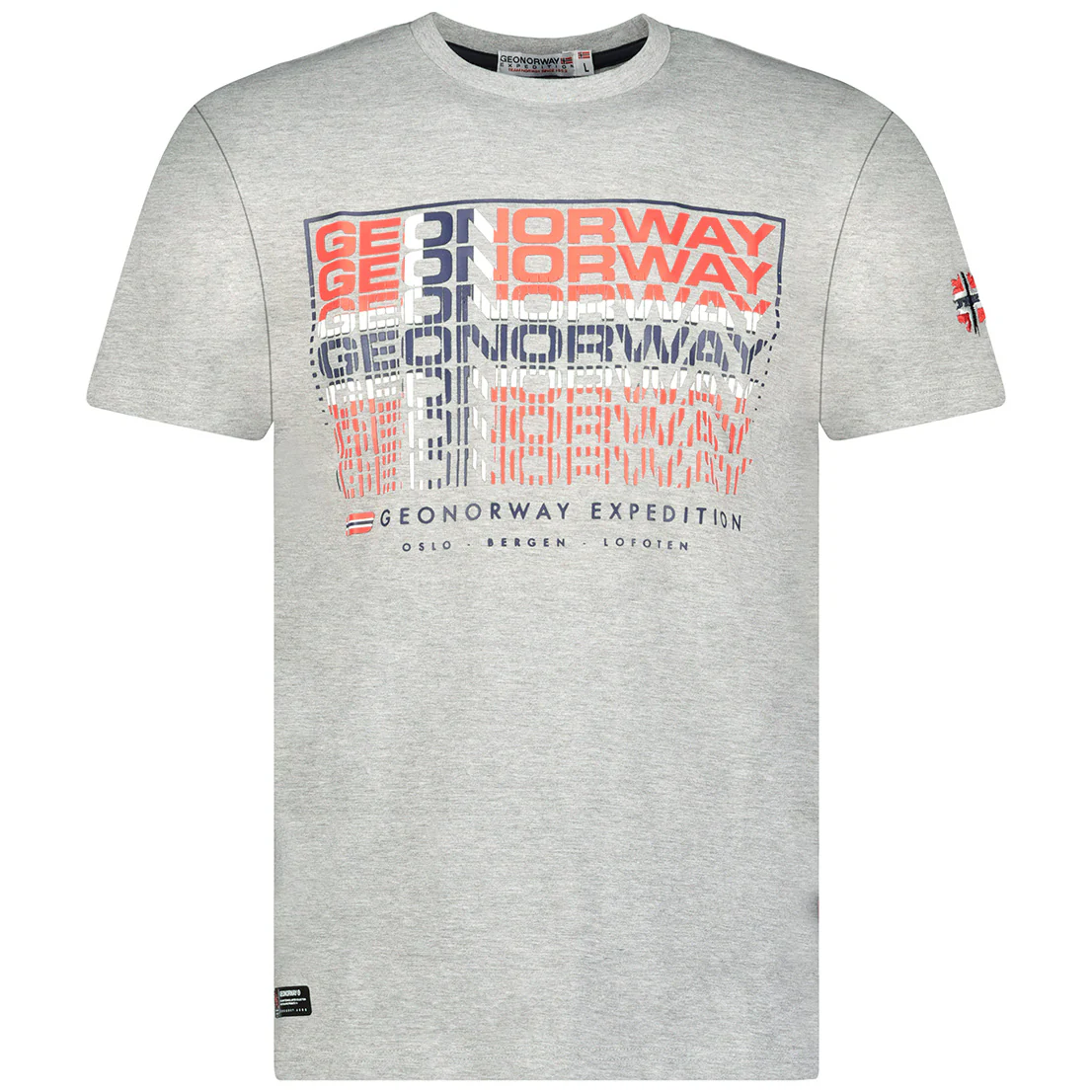 Camiseta Niño Joroway Gris Claro