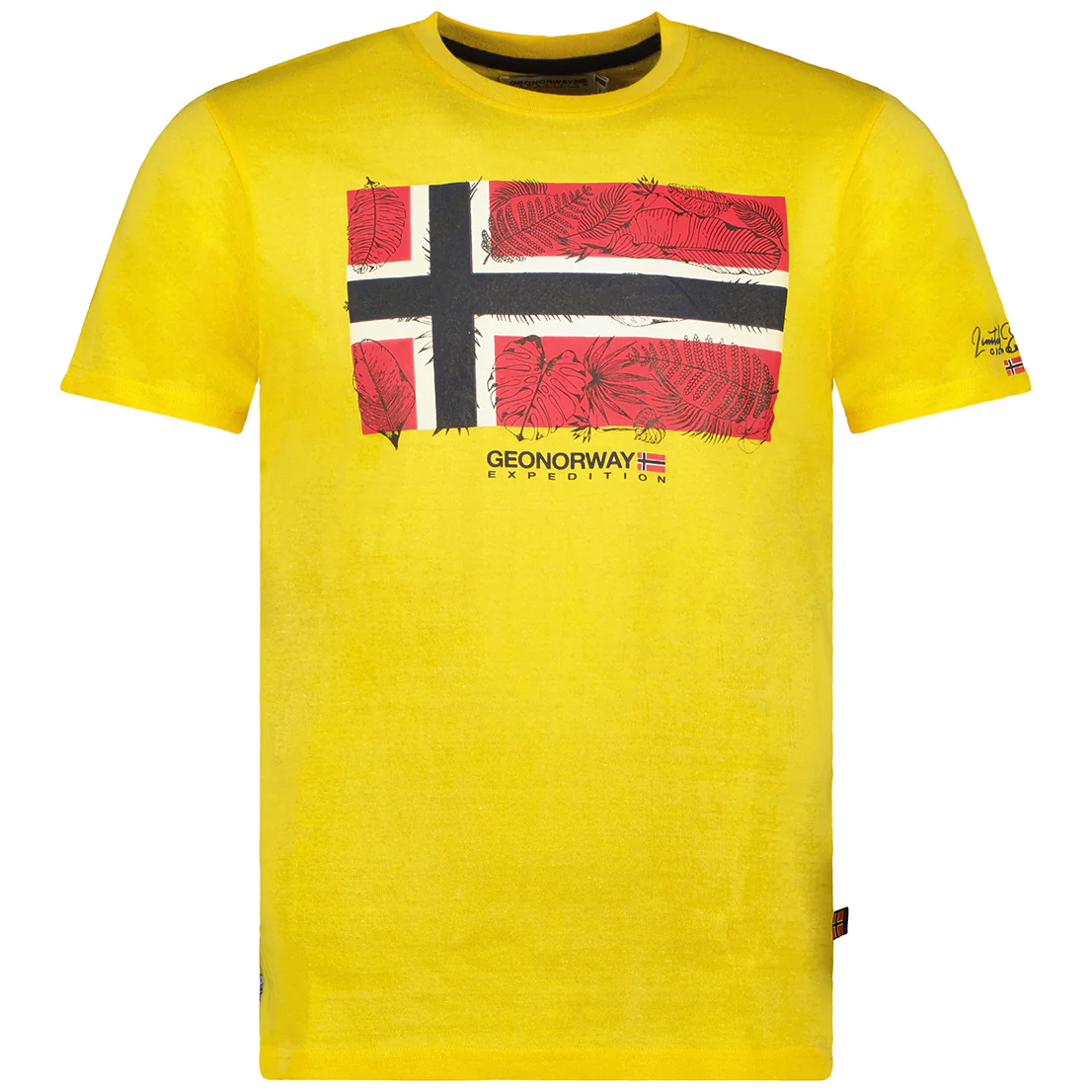 Camiseta De Hombre Jpalm  Limón