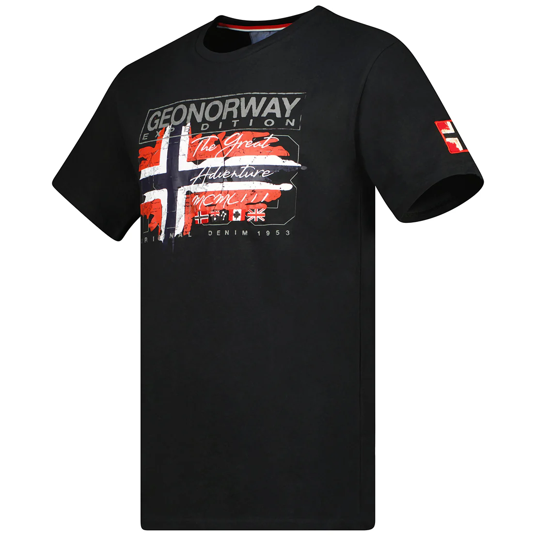 Camiseta Hombre Jrusty Negro - Image 3