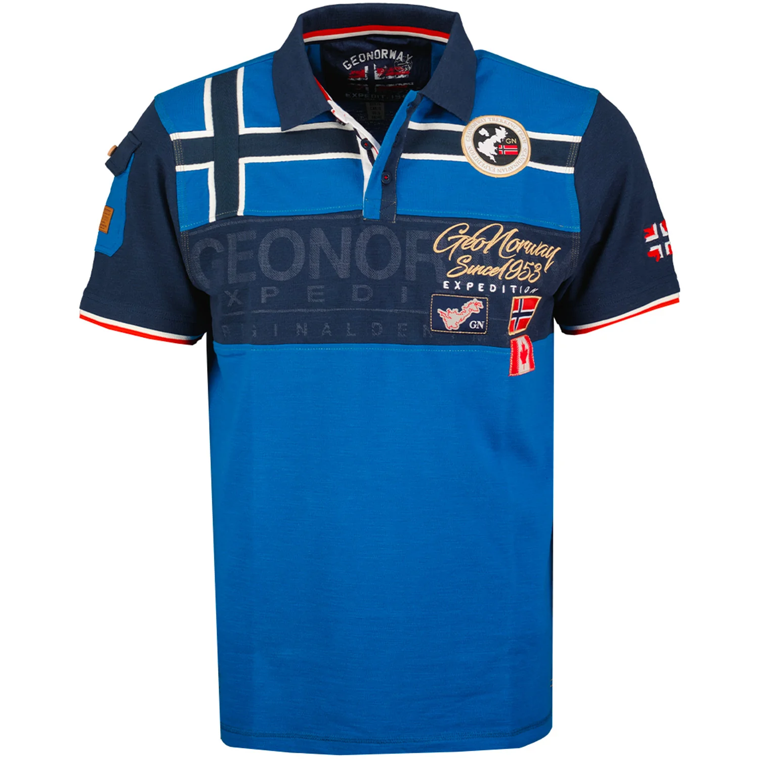 Polo Hombre Karadock Azul - Image 3
