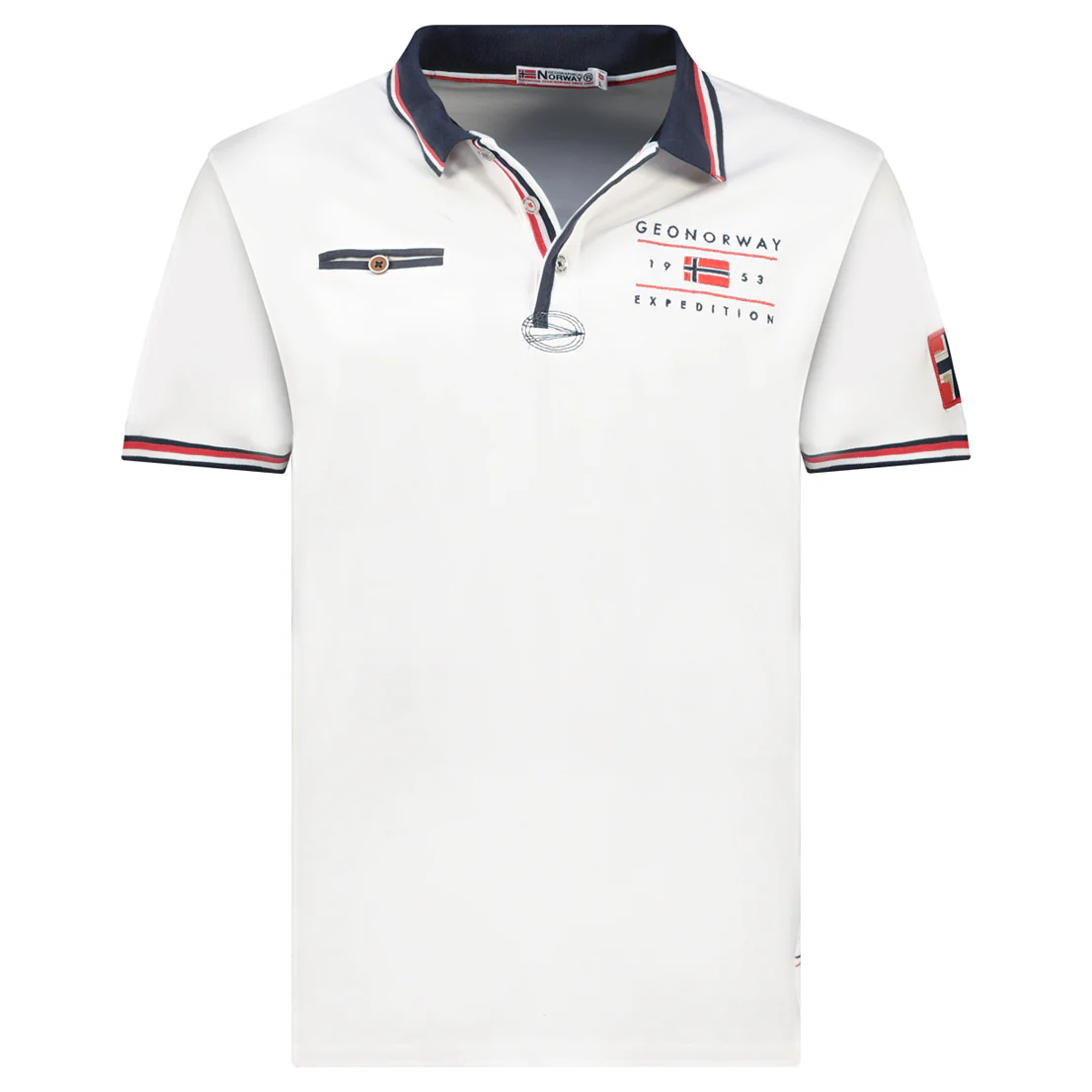 Polo Hombre Konbustyble Blanco