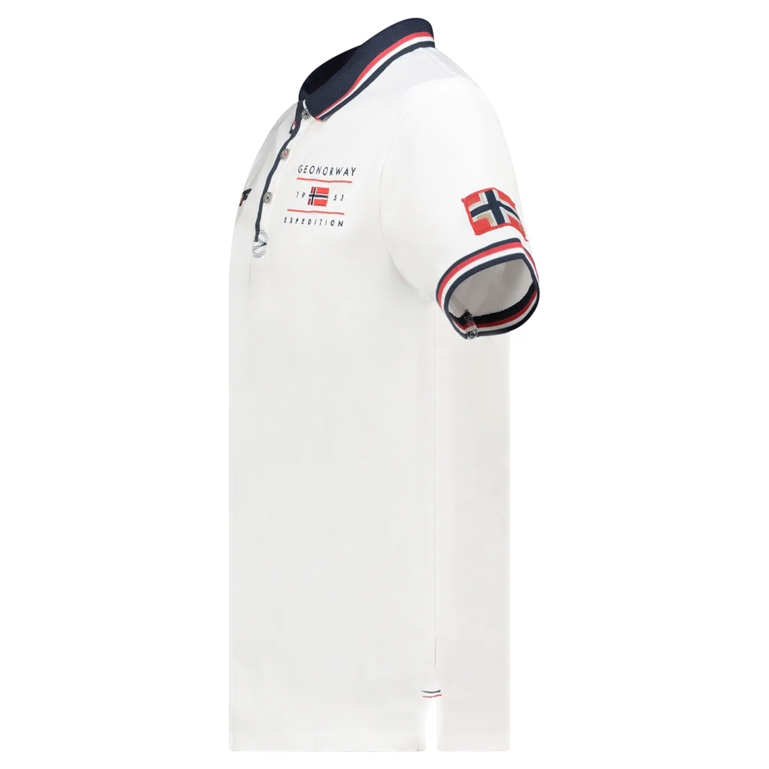 Polo Hombre Konbustyble Blanco - Image 3