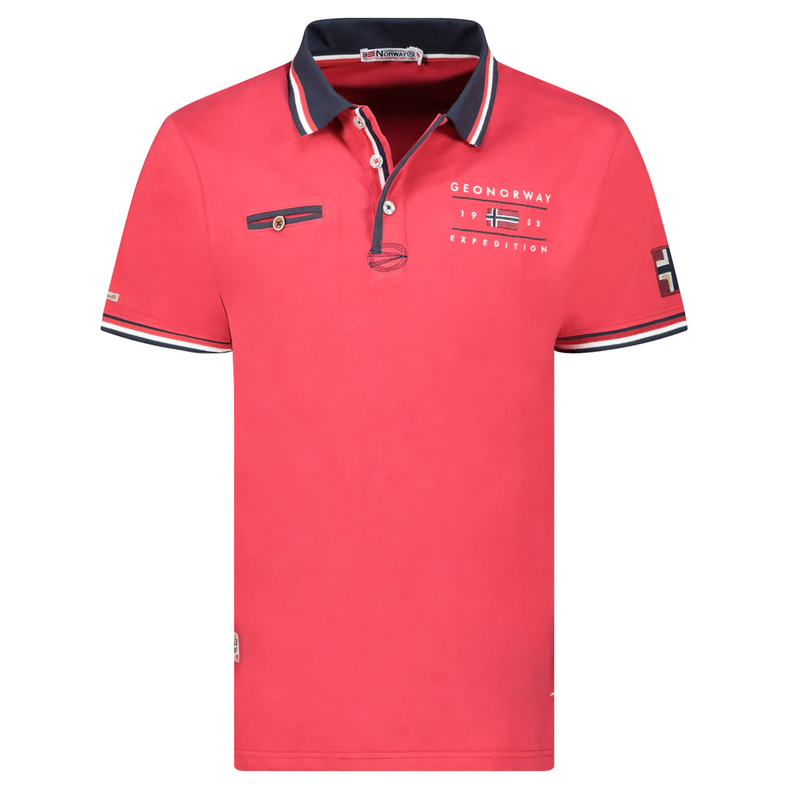 Polo Hombre Konbustyble Rojo - Image 2