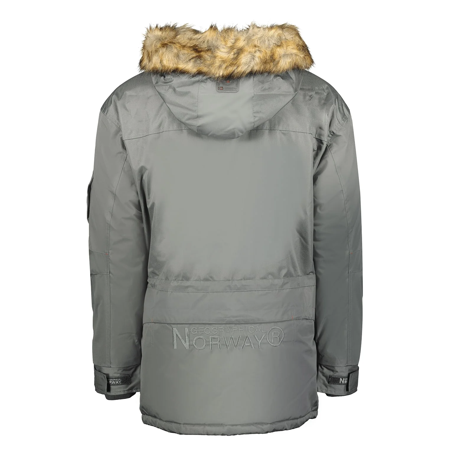 Parka De Hombre Abiosaure Gris Oscuro - Image 2