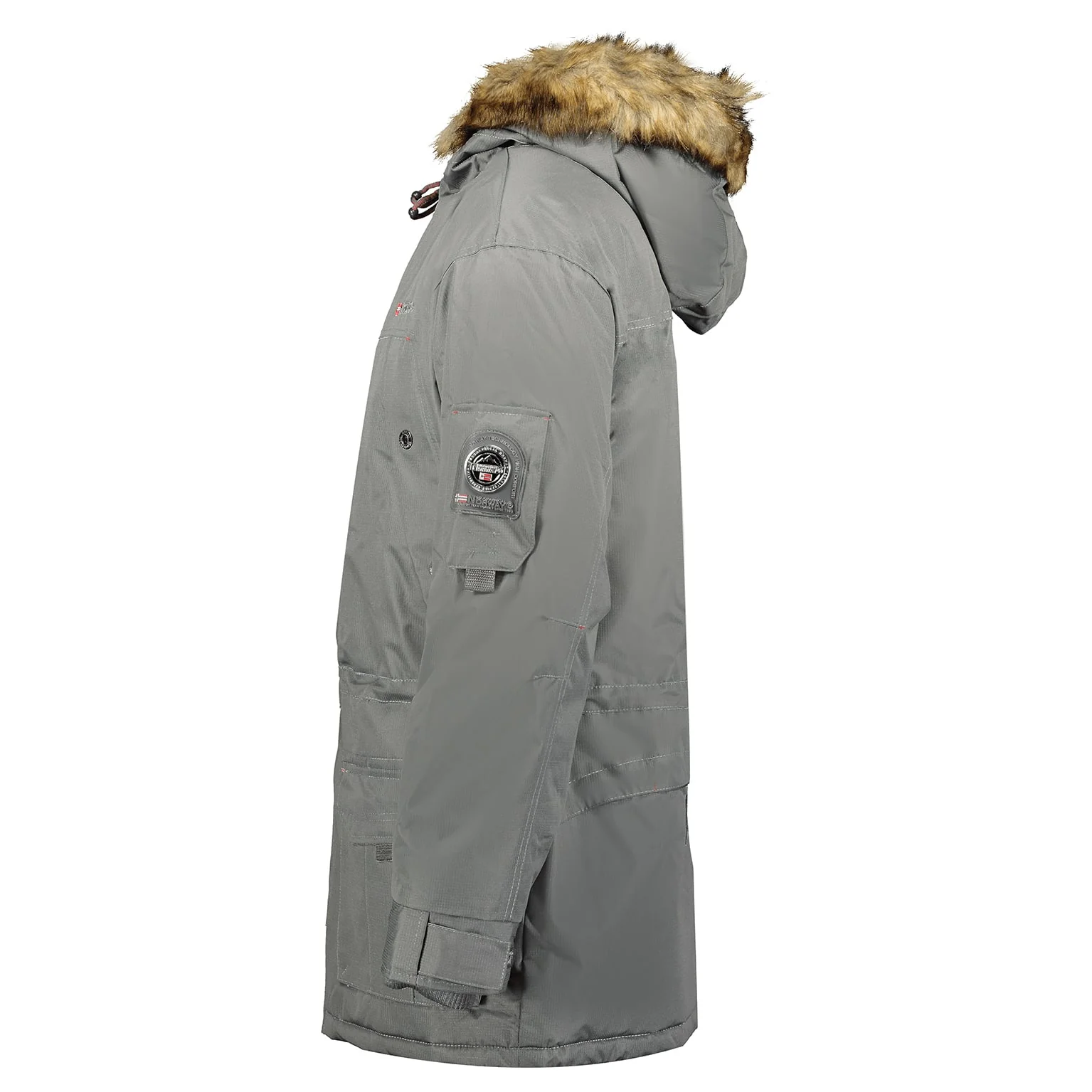 Parka De Hombre Abiosaure Gris Oscuro - Image 4