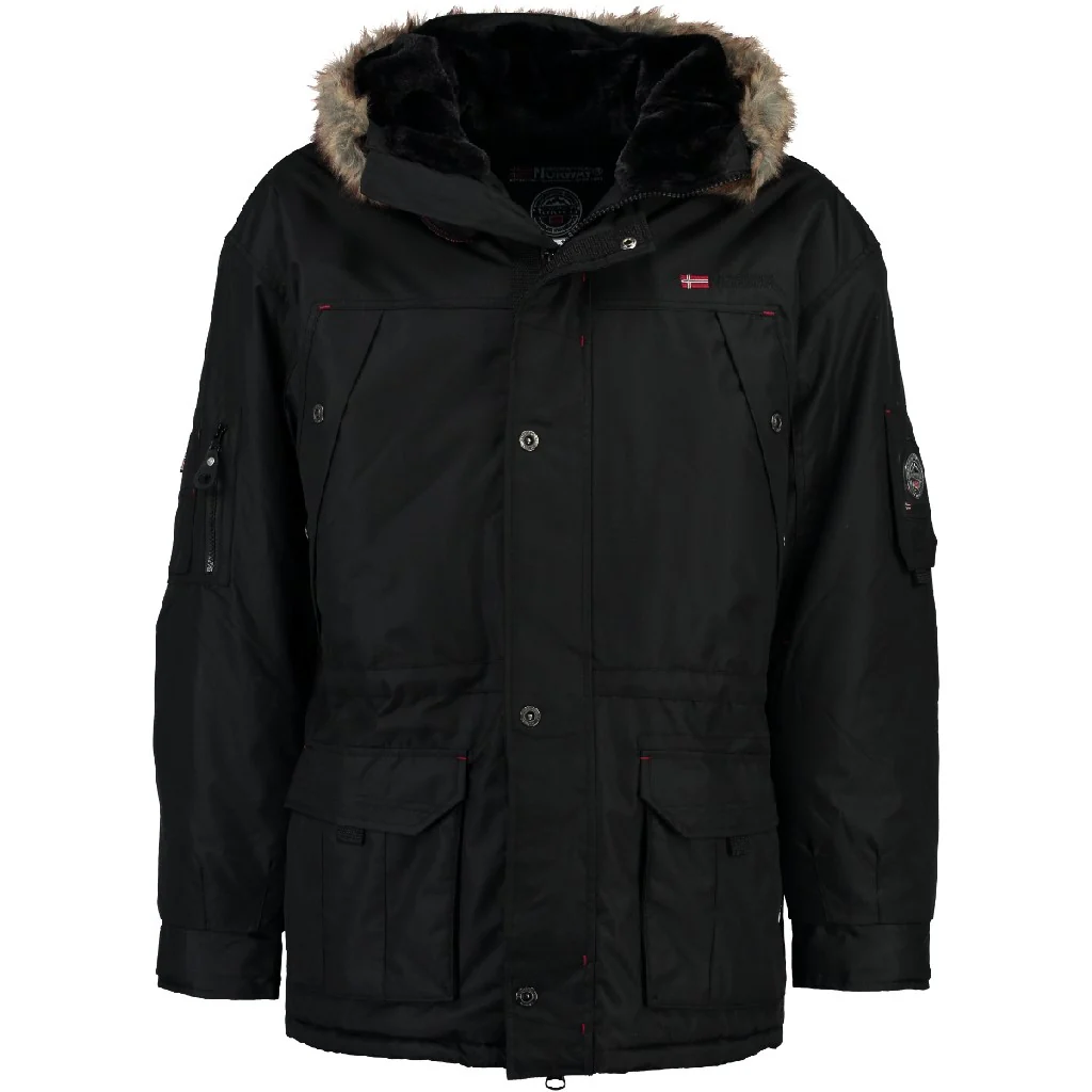 Parka De Hombre Abiosaure Negro