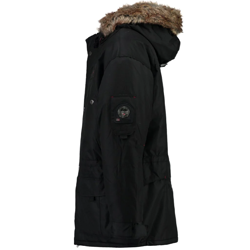 Parka De Hombre Abiosaure Negro - Image 3