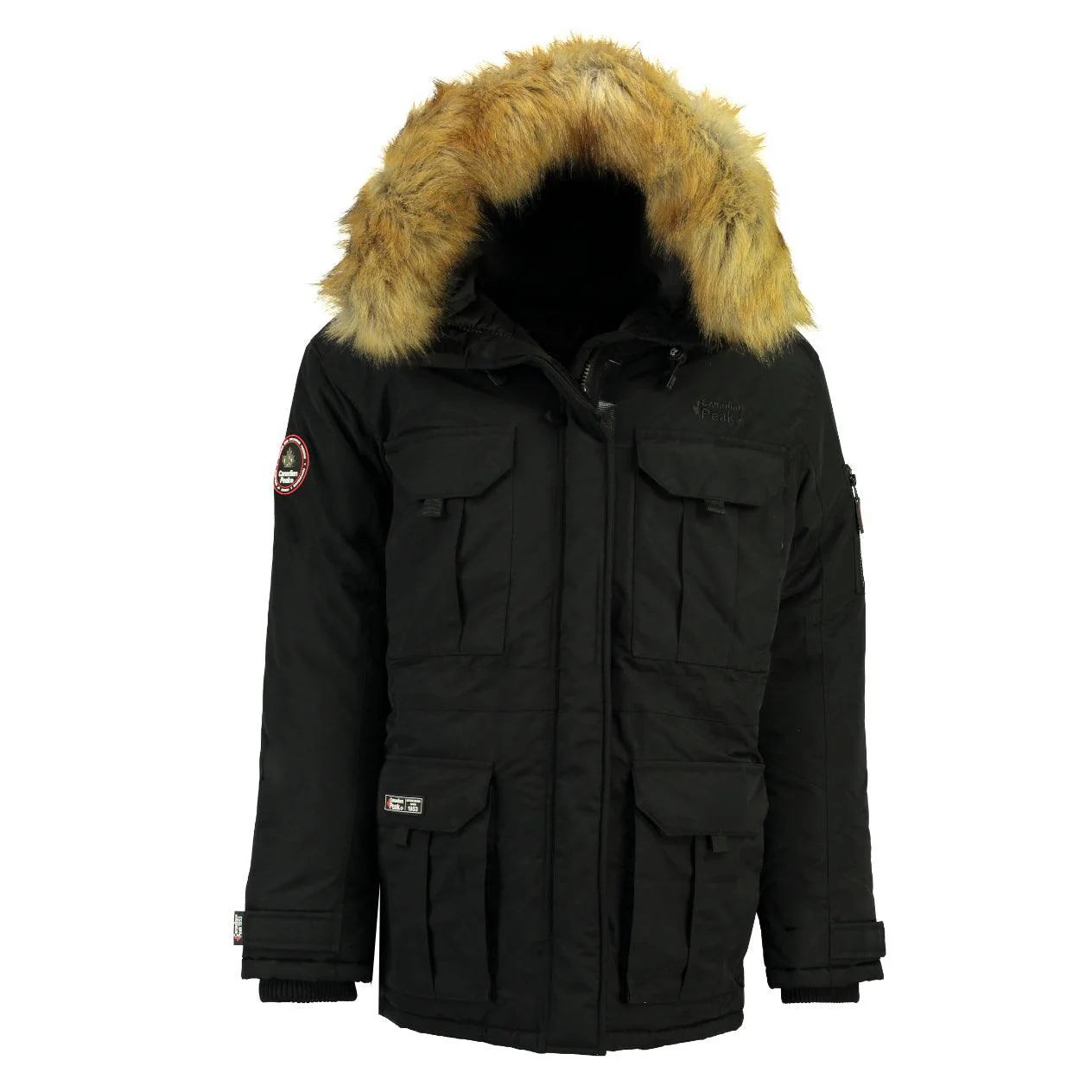 Parka De Hombre Algoseak Negro