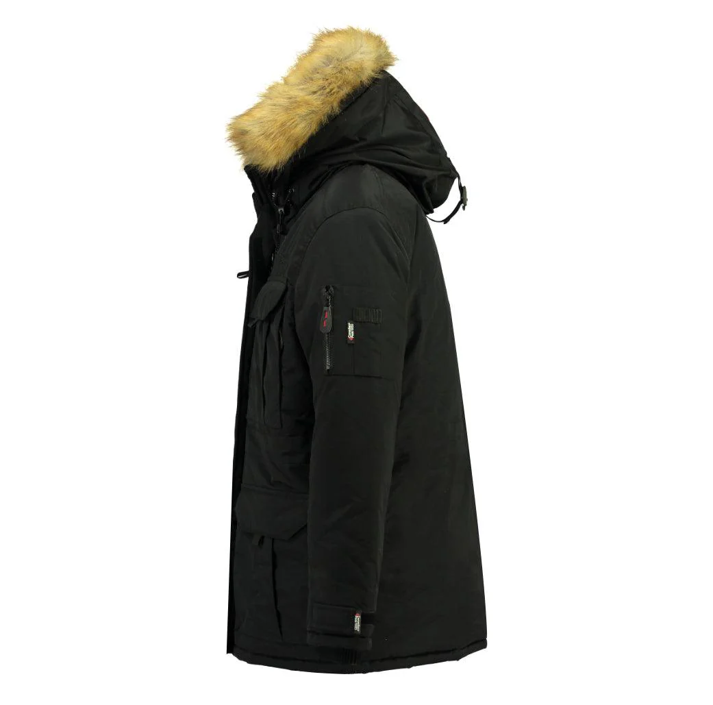 Parka De Hombre Algoseak Negro - Image 3