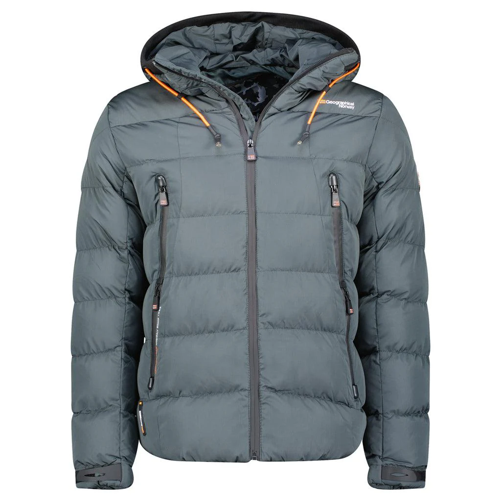 Parka De Hombre Ardeno Gris Oscuro
