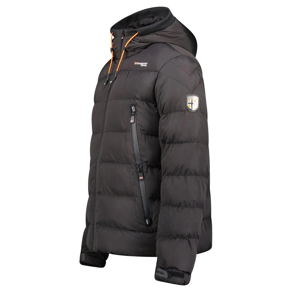 Parka De Hombre Ardeno Negro - Image 3