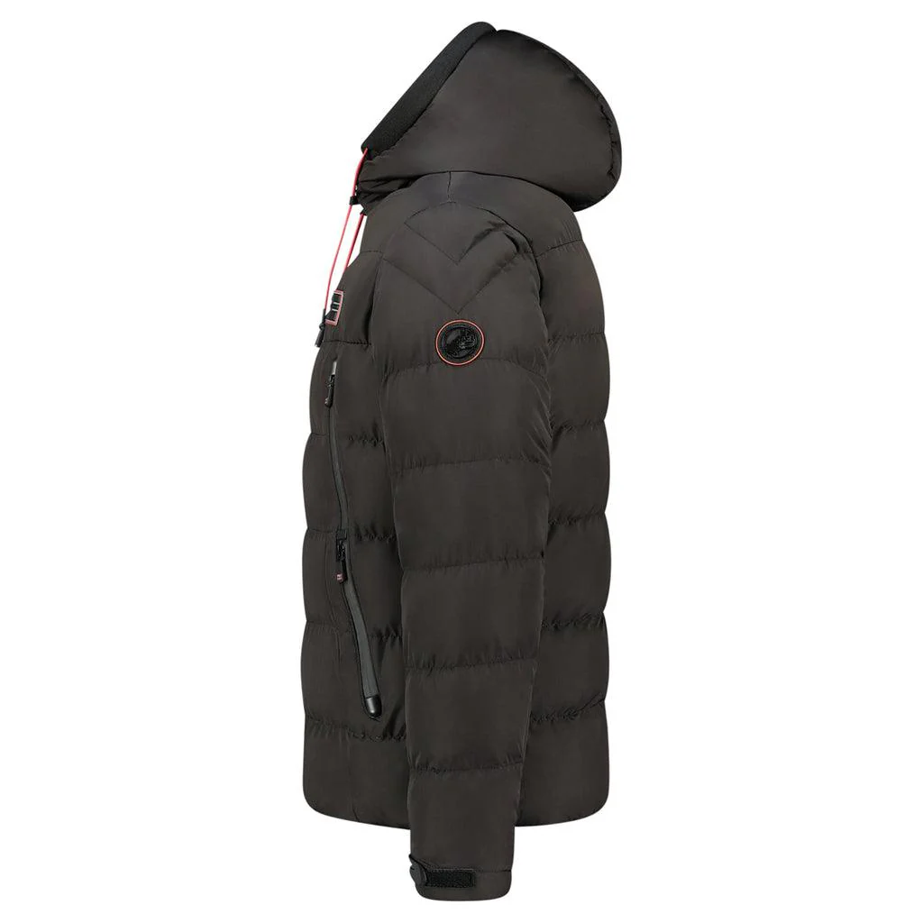 Parka De Hombre Ardeno Negro - Image 4