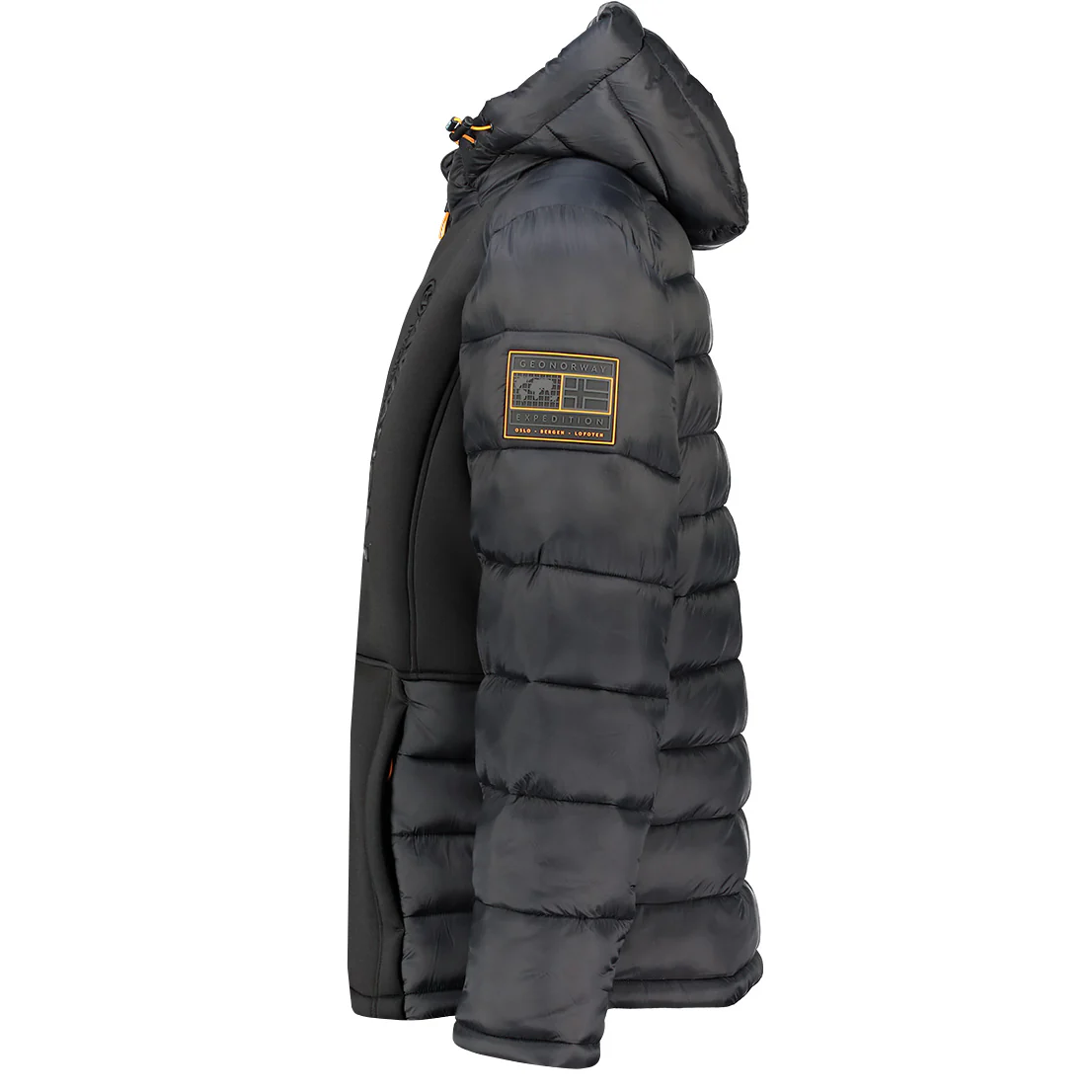 Parka De Hombre Bafare Negro - Image 4