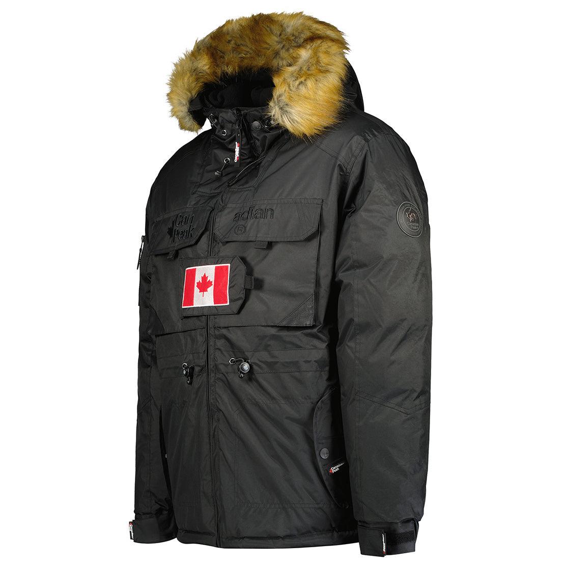 Parka De Hombre Bantouneak Negro - Image 3