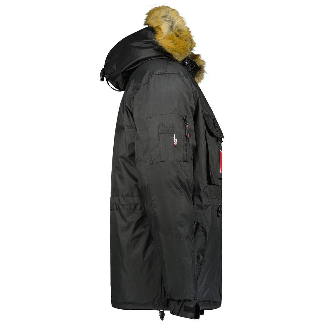 Parka De Hombre Bantouneak Negro - Image 4
