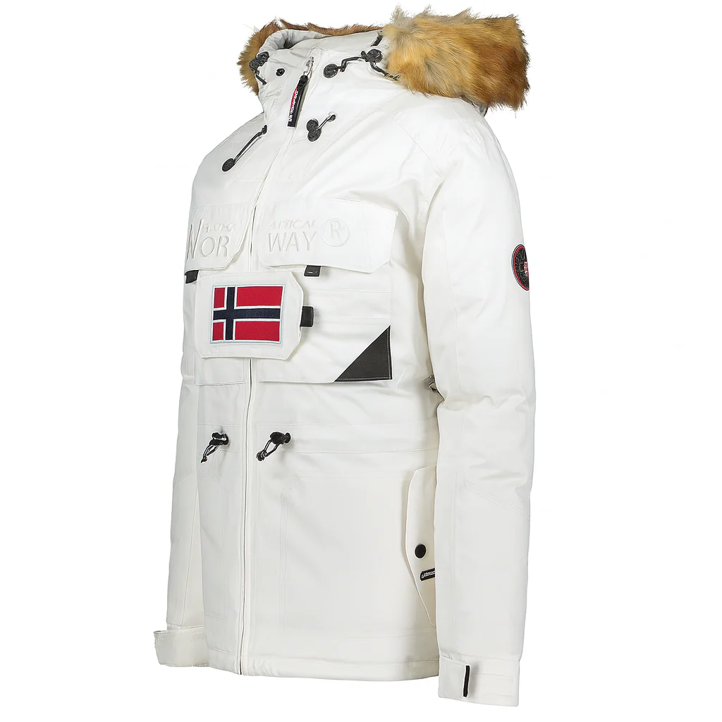 Parka De Hombre Bench Blanco - Image 3