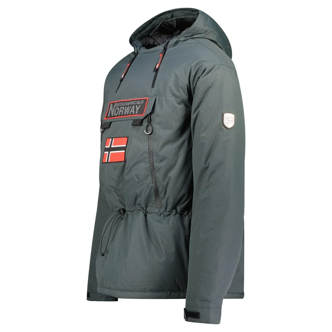 Parka Hombre Benyamine Gris Oscuro - Image 3