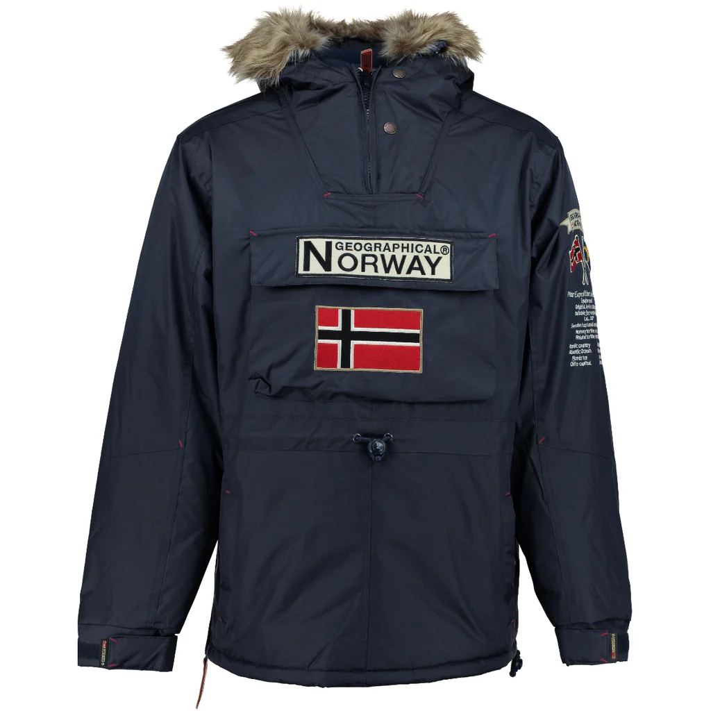 Parka Hombre Boomerang Azul Marino
