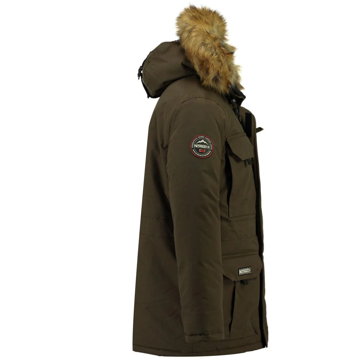 Parka De Hombre Bottle Kaki Militar - Image 3