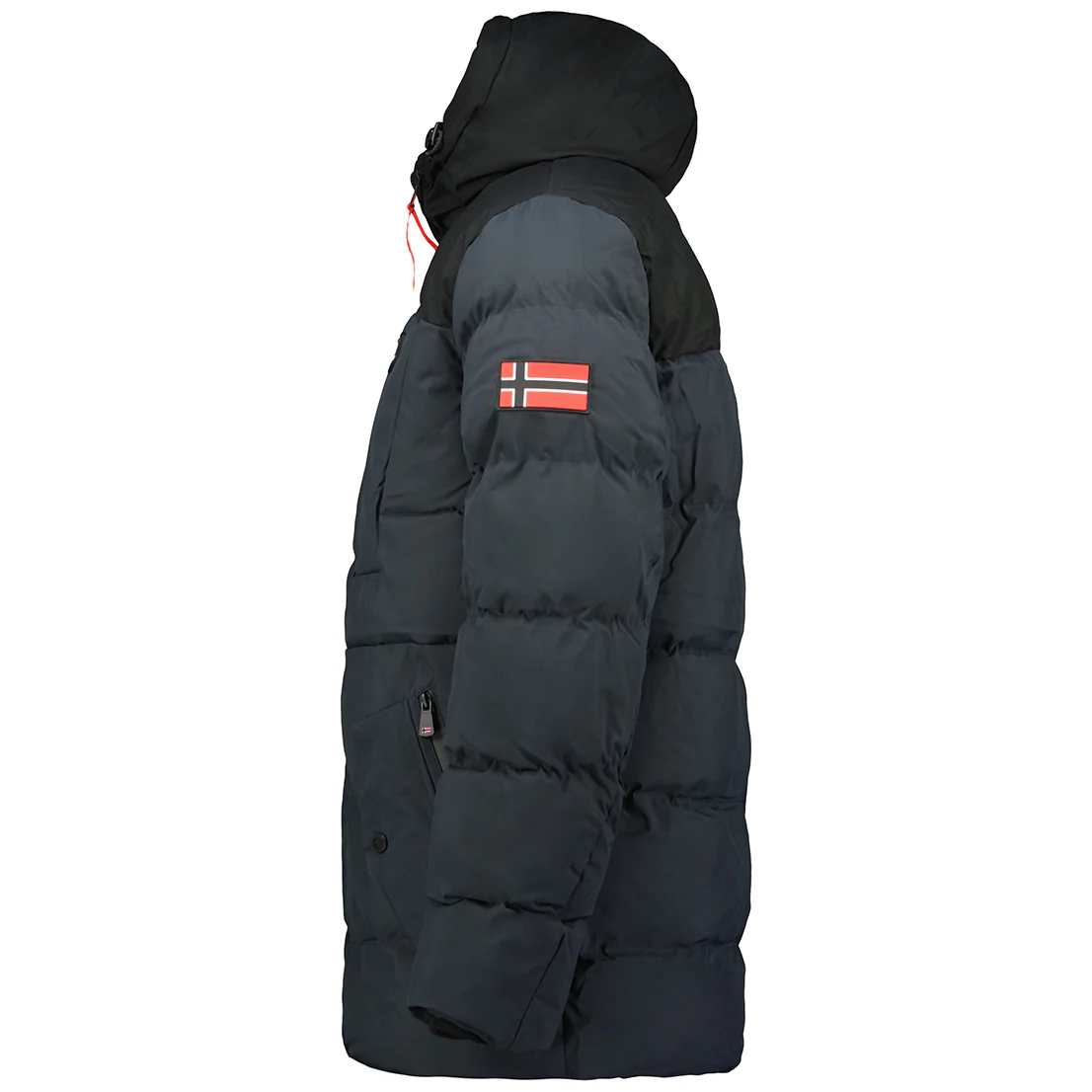 Parka De Hombre Cachot Azul Marino / Negro - Image 4