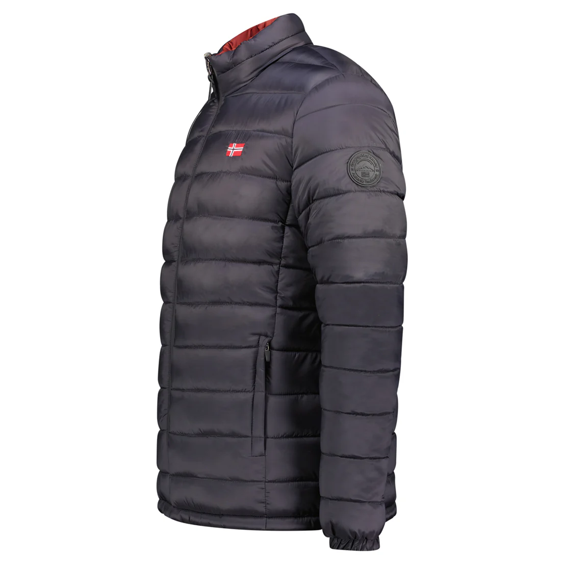 Parka De Hombre California Reversible Negro / Marrón - Image 3