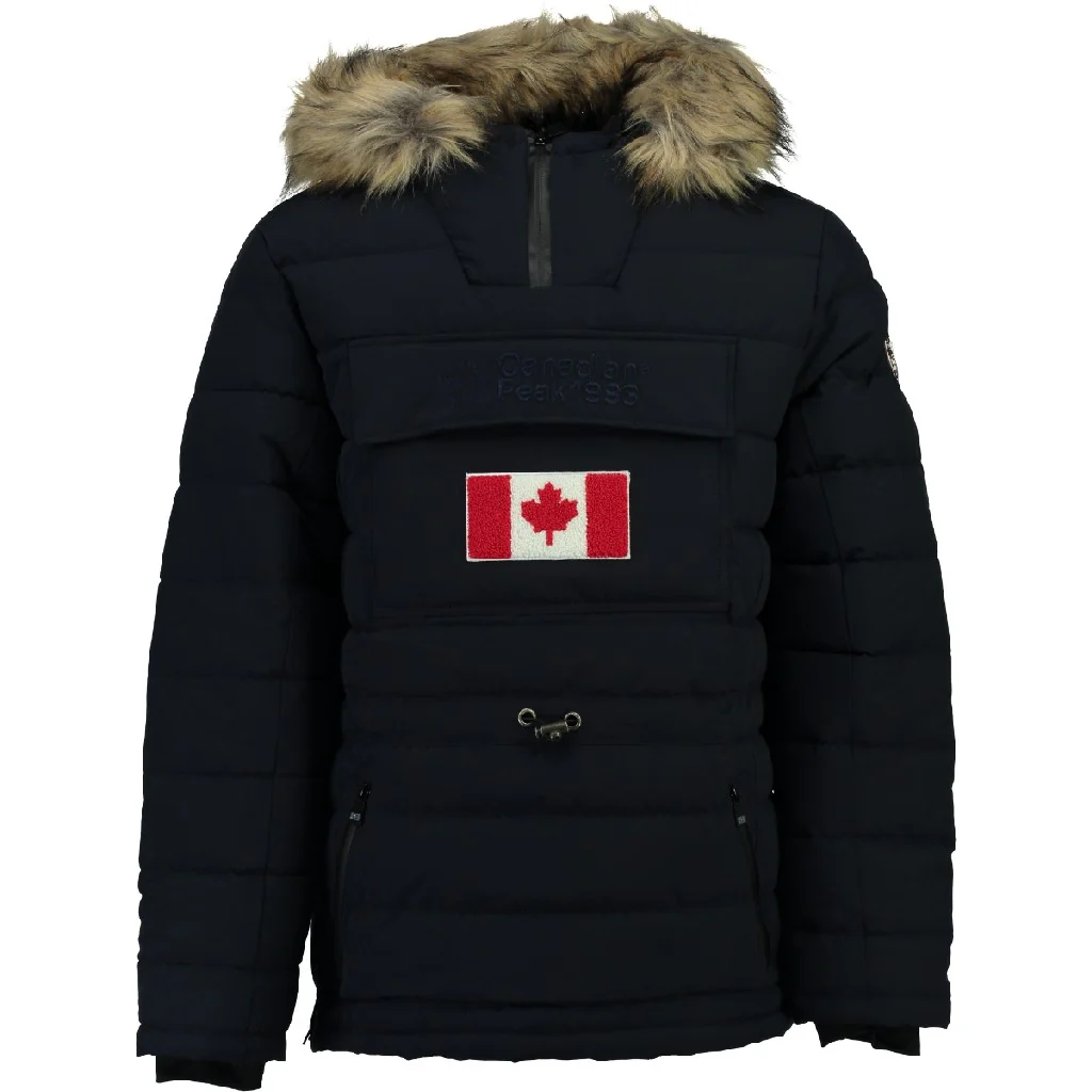 Parka De Hombre Casimeak Azul Marino - Image 3