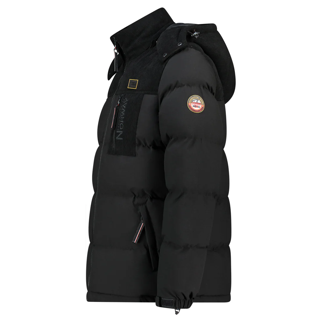 Parka De Hombre Dupalo Negro - Image 3