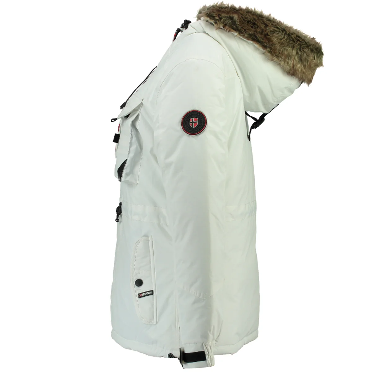 Parka De Mujer Baby  Blanco - Image 3
