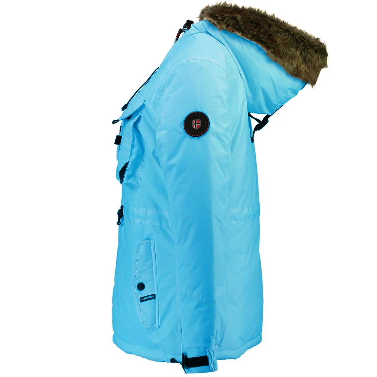 Parka De Mujer Baby Turquesa