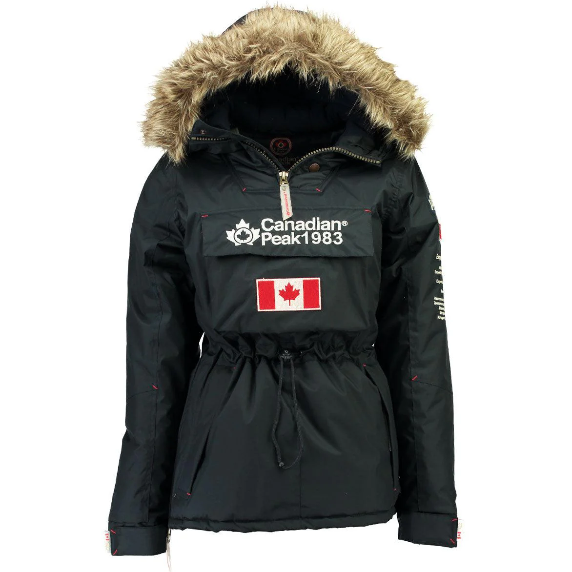 Parka De Mujer Banapeak Azul Marino