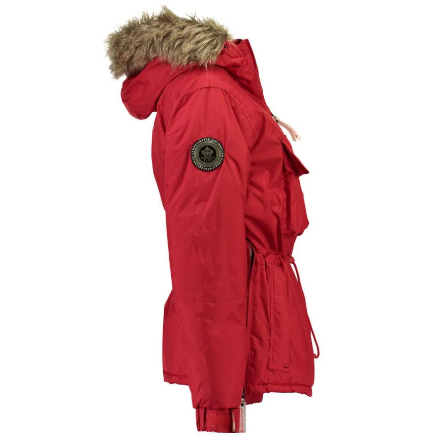 Parka De Mujer Banina Rojo - Image 2