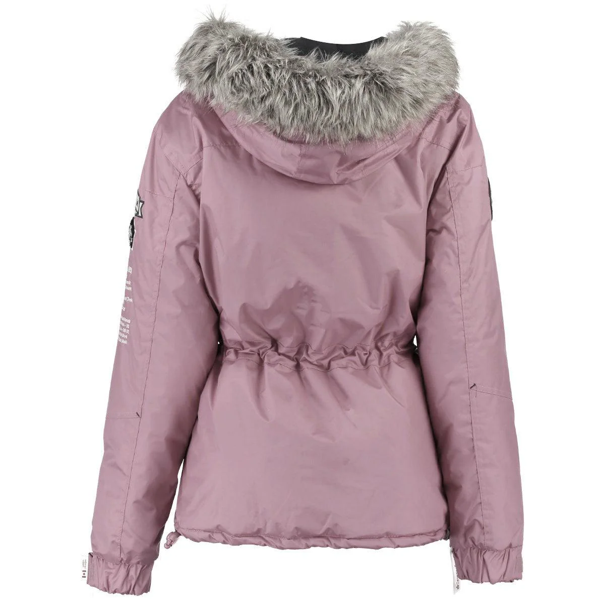 Parka De Mujer Banina Rosa Claro - Image 3