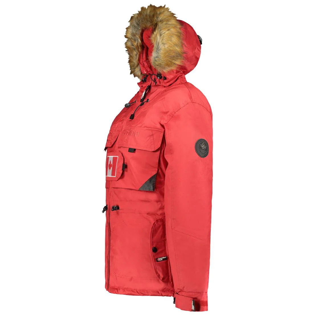Parka De Mujer Bantouneaka Rojo - Image 3