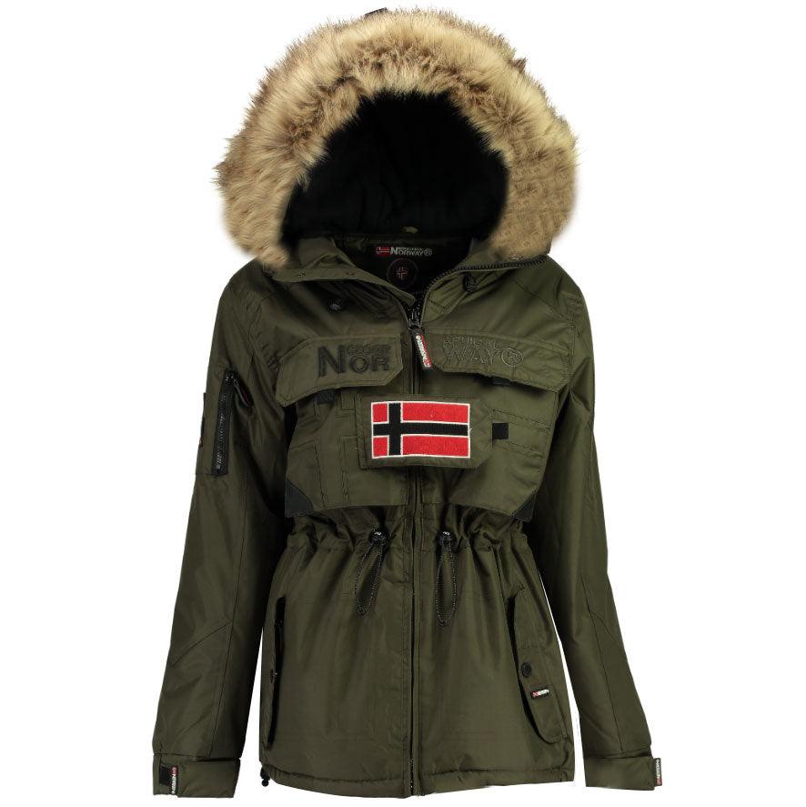 Parka De Mujer Bellaciao Caqui