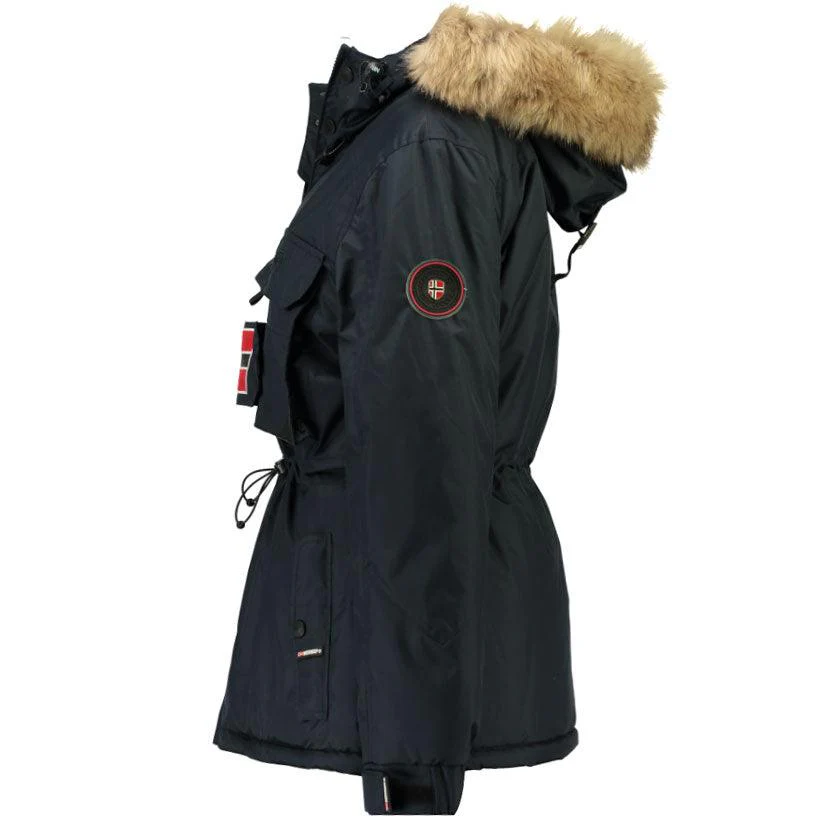 Parka De Mujer Bellaciao Negro - Image 3