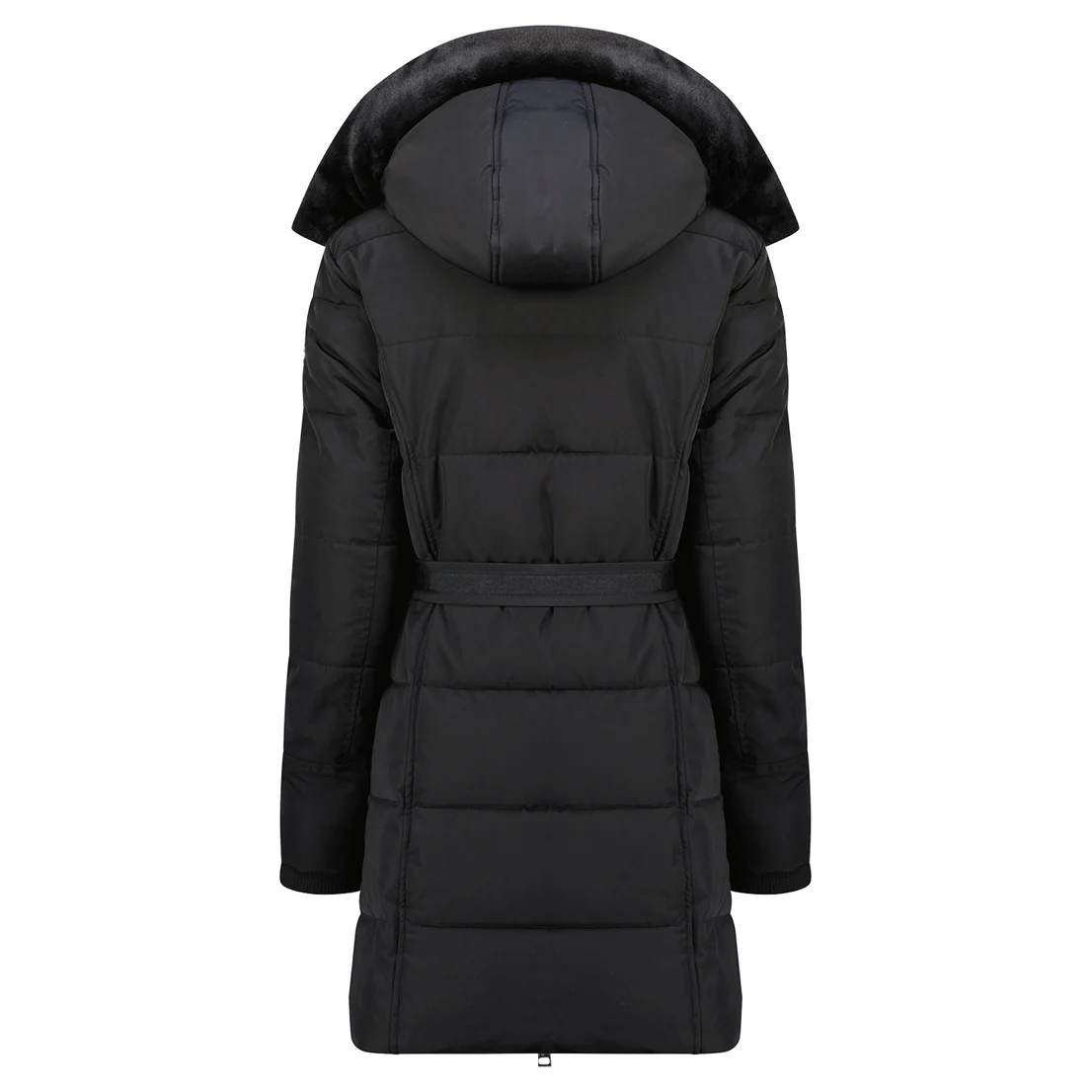 Parka De Mujer Bettino Negro - Image 2