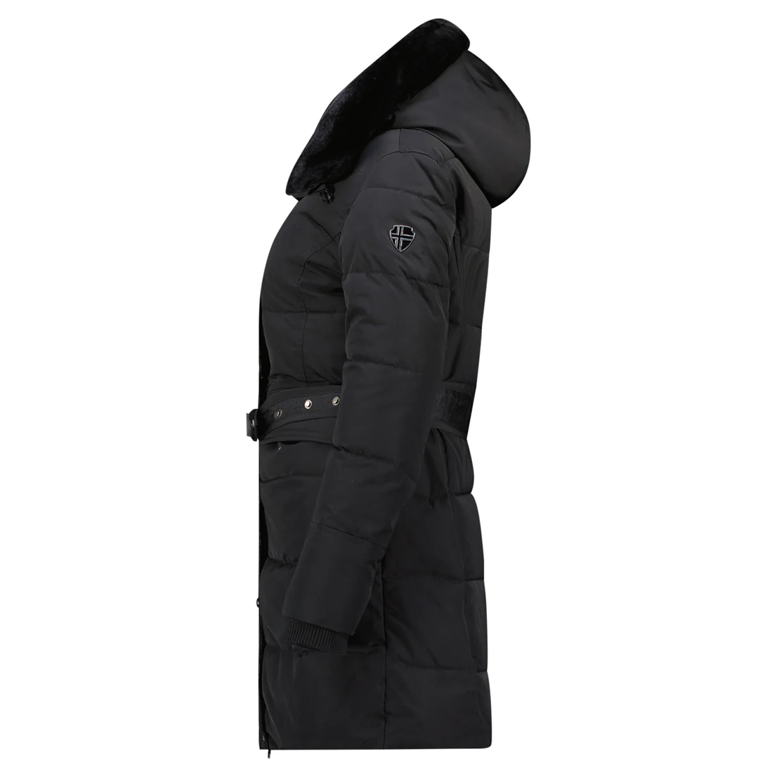 Parka De Mujer Bettino Negro - Image 3