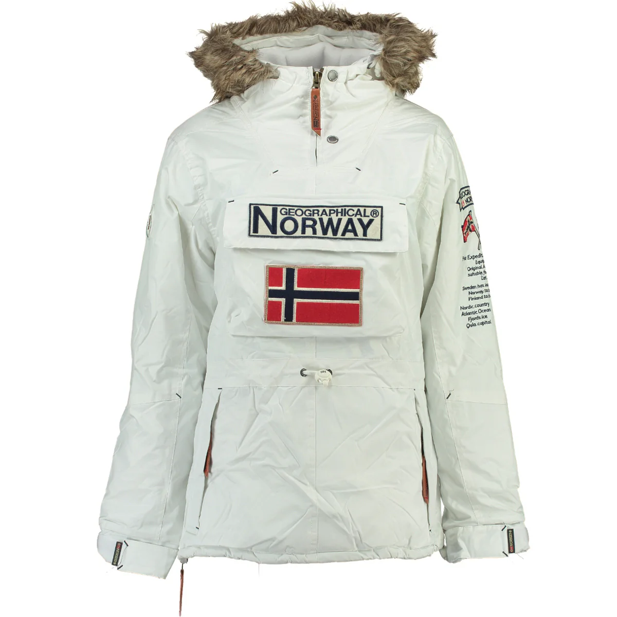 Parka De Mujer Boomera Blanco
