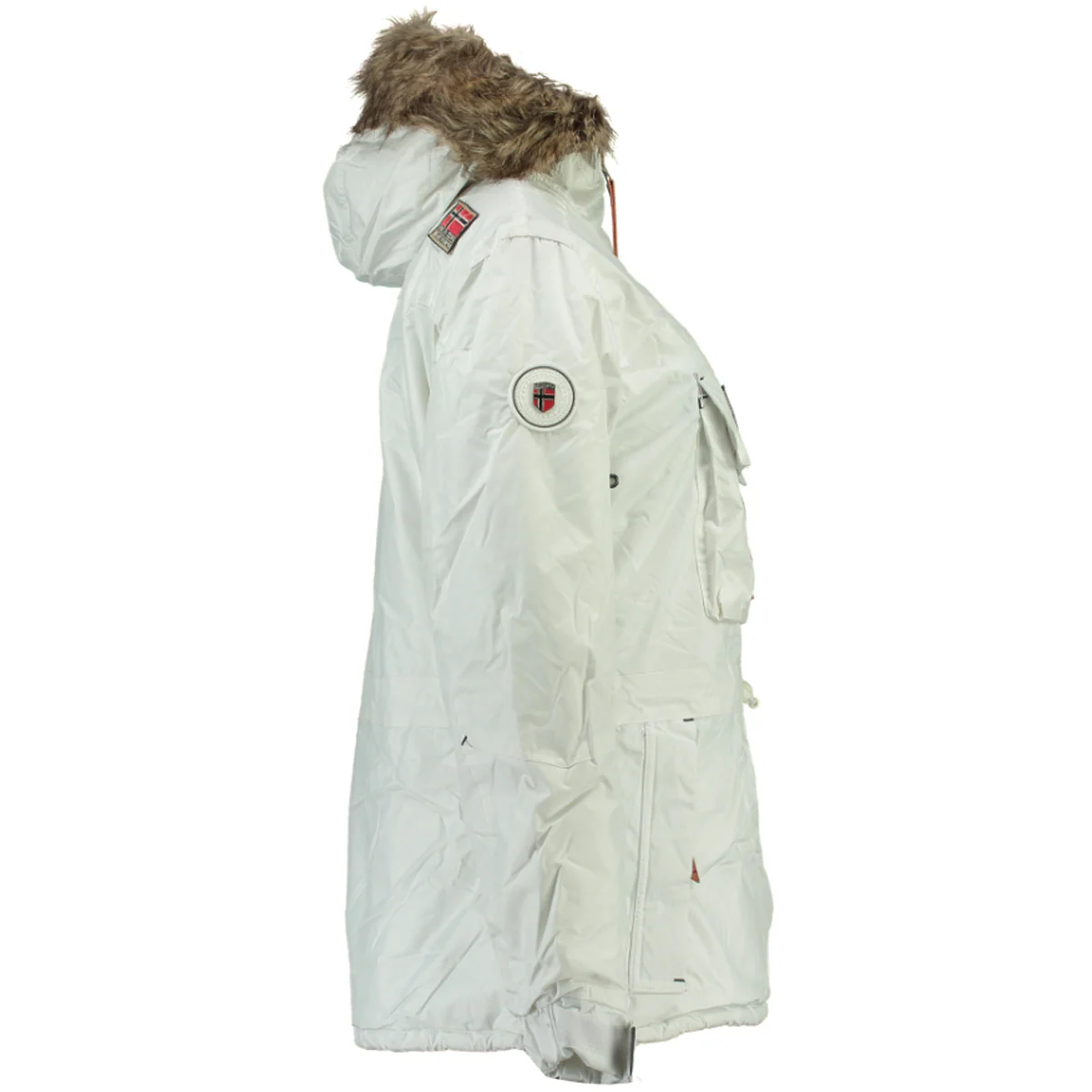 Parka De Mujer Boomera Blanco - Image 3