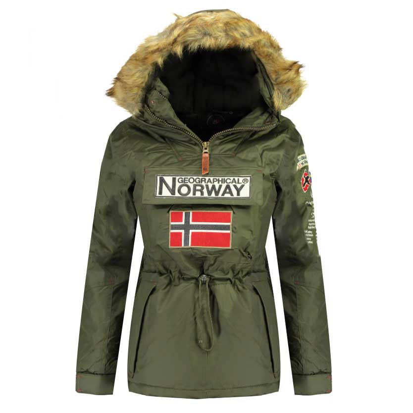 Parka De Mujer Boomera Caqui