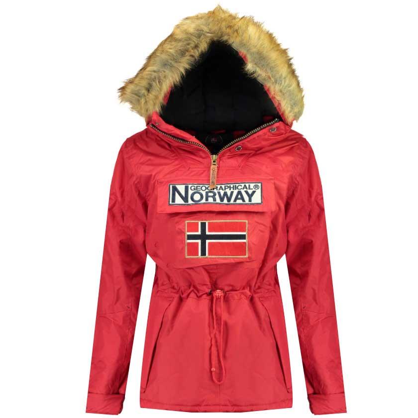Parka De Mujer Boomera Rojo
