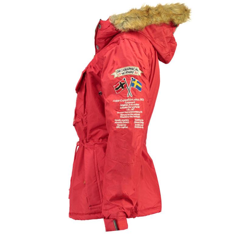 Parka De Mujer Boomera Rojo - Image 3