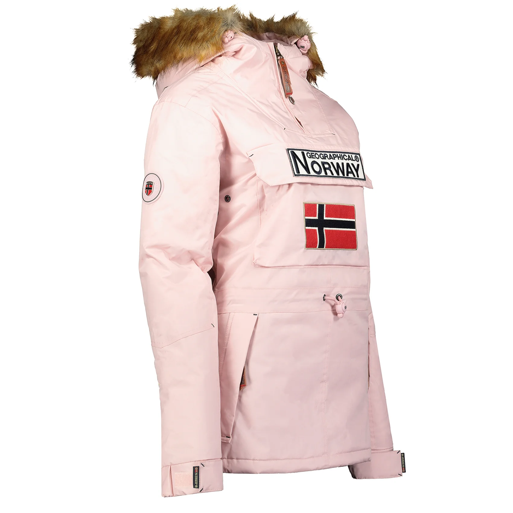 Parka De Mujer Boomera Rosa Claro - Image 3