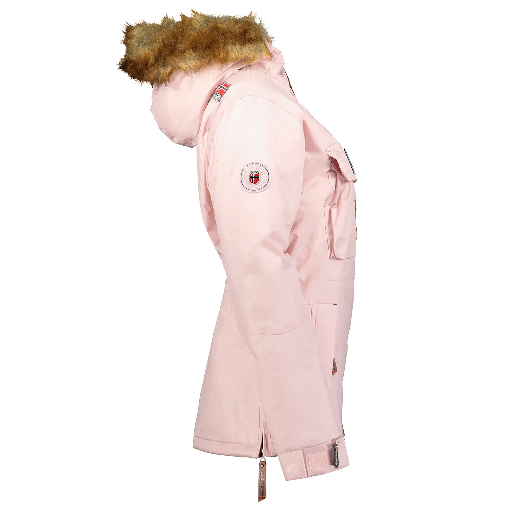 Parka De Mujer Boomera Rosa Claro - Image 4