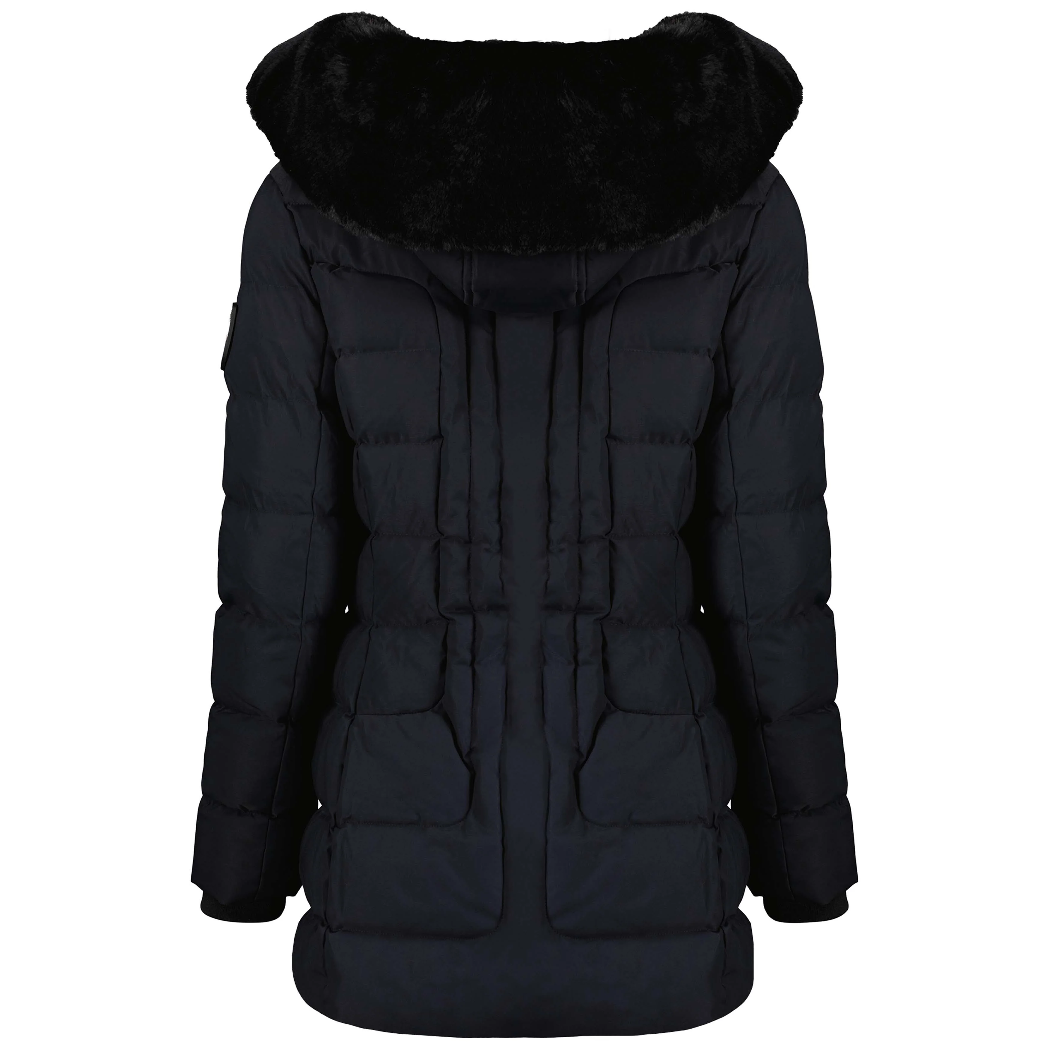 Parka De Mujer Braceleak Azul Marino - Image 2