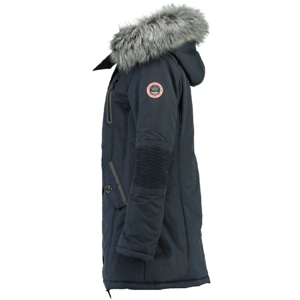 Parka De Mujer Camilly Azul Marino - Image 3